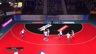 Handball 16 - 7m and no Goal ,gameplay (xbox one)