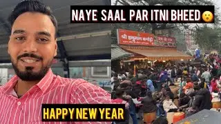 Naye saal per mandir me itni bheed😱 | Sahil Gupta Vlog 