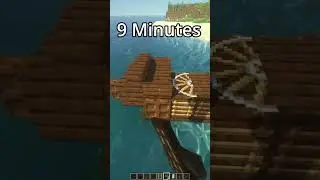 Minecraft Pirate Ship at Different Times (World&rsquo;s Smallest Violin)