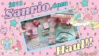 🎀SANRIO HAUL!!!🎀 MAY 2018!! MY MELODY, LITTLE TWIN STARS, HELLO KITTY & MORE!!!