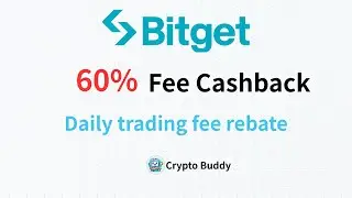 How to Reduce Bitget exchange Fees? Get a 60% fee discount on Bitget！ bitget referral code:buddy60