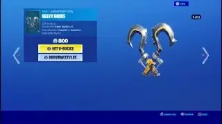 HEAVY HOOKS PICKAXE FORTNITE