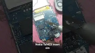 Nokia ta1423 | Insert sim solution | jumpering