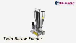 Stainless Steel Twin Screw Feeder Powder Dosing High Precision
