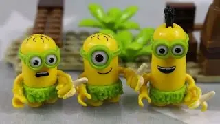 Minions - Mega Bloks - Banana Island Building Set - CNN55
