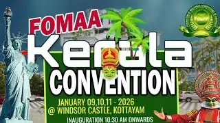 FOMAA Kerala Convention 2026  | Set to Make History in Charity | American News Week