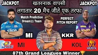 MI vs KKR match Prediction | MI Vs KOL match Prediction | MI vs KKR match Team Prediction 2022