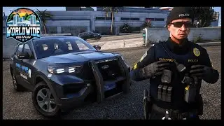Super Trooper Crashes Out on Local Cop in WorldwideRP | #EP14