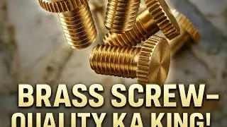 ब्रास स्क्रू #brass #productivity #brassitems #brassproducts #youtube #viralvideo  #brasssection