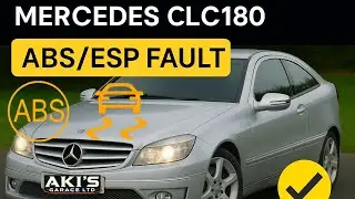 Mercedes-Benz CLC180 ABS/ESP Fault Codes C1130 / C1131 / C1132 / C1135 - Diagnosis & Fix