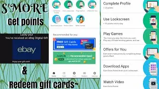 Using the app S'more | Redeeming Points for Gift Cards From Target, Ebay, & more 🎁🥰 #smores #smore