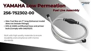 YAMAHA Low Permeation Fuel line Assembly 256-752302-00