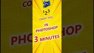 COUNT TOOL IN PHOTOSHOP | #trcacademy |#photoshoptutorial | #photoshop |#counting 👈😊❤️