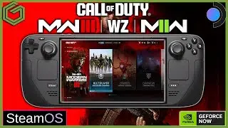 Call of Duty MW3 MW2 & Warzone on the Steam Deck with GeForce NOW