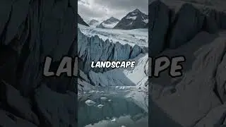 There's a mountain that moves! #nature #ice #facts #science #ai