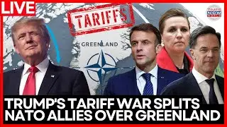 LIVE | GREENLAND WAR: Trump Threatens 25% Tariffs on 8 Allies Until Denmark Sells the Island | NATO