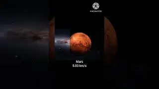 Escape velocity of planets in solar system #shorts
