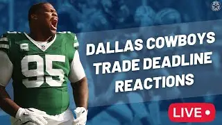 Dallas Cowboys 2025 Trade Deadline LIVE Reaction Show | Blogging The Boys
