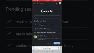 Desktop mode on iPhone