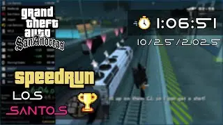 GTA: San Andreas Speedrun &ndash; Los Santos NMG in 1:06:51 [World Record]