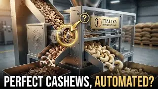 🌍 Italiya International 🌍✨ Fully Automatic Cashew Processing Machine