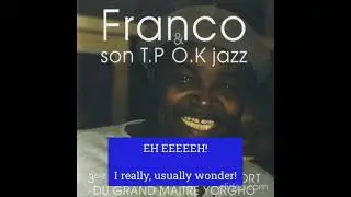 NON BY LUAMBO FRANCO FEATURING MADILU SYSTEM  & TPOK JAZZ WITH ENGLISH TRANSLATED SUBTITLED LYRICS.