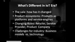 A NextMarket Webinar: Creating Scalable Consumer Products & Services in the Internet of Things Era