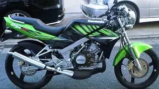 【HD】Kawasaki Ninja SS 150cc（2スト）エンジン始動＆排気音