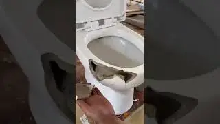 HOW TO FIX BROKEN TOILET🚽