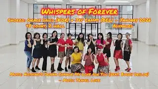 Whispers Of Forever Line Dance // ALD Community - GOR Kebun Jeruk // Advanced Level