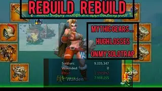 SOLO TRAP IN FLAMES🔥 |COUNTERED HARD😢...1m losses 😓.... LORDS MOBILE GAME PLAY