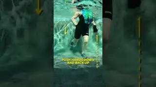 Boost Your Strength in 1 Minute   Water Workout for All Ages #waterfitness #wateraerobics