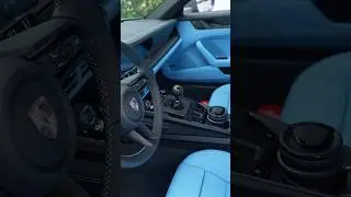 New Porsche 911 GT3 Touring (992.2) w/ Riviera Blue Interior #shorts