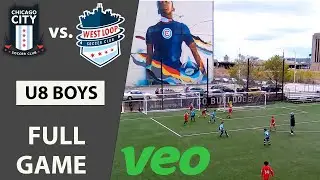 Chicago City vs West Loop Soccer Club - U8 Boys Soccer Game Highlights [April 22 2023]