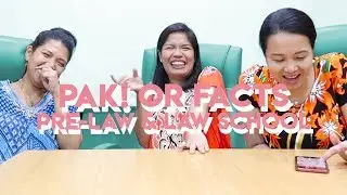 PAK! O FACTS: Pre-Law & Law School (WALANG KAWALA SI MS. SOPHISTICATED!)