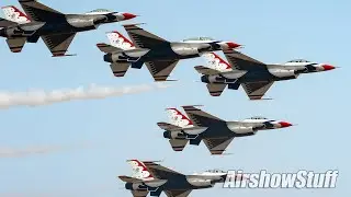 Thunderbirds Five-Ship Show - California Capital Airshow 2021