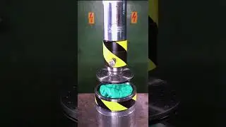 Pink Toy Gets Crushed 😳 Hydraulic Press ASMR