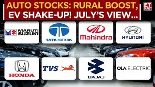 Rural Boost, CV Green Shoots & EV Shake-Up | July Auto Sales Trends Decoded | Auto Sector Market