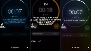 Timer Povs to enjoy☺🤍|| *description*