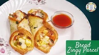 Cheesy Paneer Bread Zingy Parcel | Yummy Snack Recipe | Pepup Bong Living