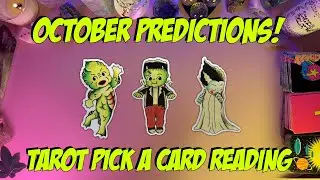 🎃October Predictions!🎃 Tarot Pick a Card Reading