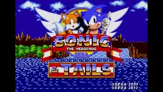 Sonic The Hedgehog classic full gameplay walkthrough with Sonic & Tails 