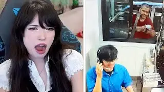 Drive Thru Customers are Getting Worse | Emiru Reacts to @DailyDoseOfInternet