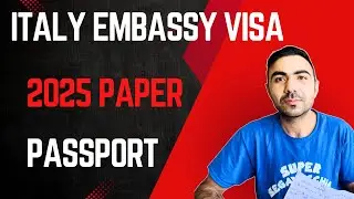 italy Work Visa Update 2025 | Embassy Appointment Visa | italy 2025 Paper 