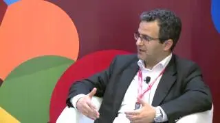 Hadi Raad talks innovation at the OMD Backstage Pass during ArabNet 2015