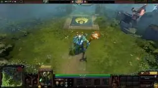 Dota 2 Taunt: Shredding the Lute Invisible - Nature's Prophet Taunt