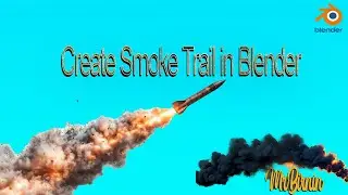 How to Create Realistic Smoke Trails in Blender | Easy Tutorial