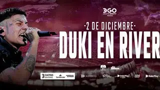 Duki en vivo - Quavo ft YSY A, Neo Pistea - Estadio River Plate 03.12.2023
