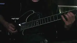 Hail The Sun - A Lesson In Lust One take guitar cover