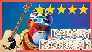 Rockstar (DaBaby) - Guitar Tutorial
